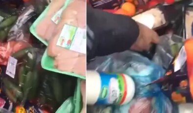 Çöpteki manzara isyan ettirdi: Ambalajları bile açılmamış
