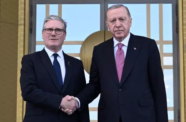 Cumhurbaşkanı Erdoğan, İngiltere Başbakanı Starmer ile görüştü