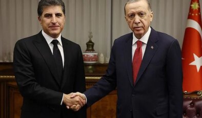 Cumhurbaşkanı Erdoğan, konutuna saldırı düzenlenen IKBY Başkanı Neçirvan Barzani ile görüştü