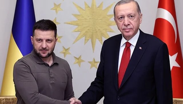 Cumhurbaşkanı Erdoğan, Zelenski ile görüştü
