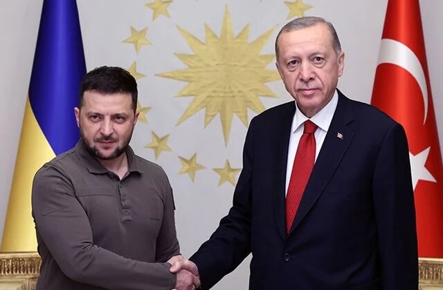 Cumhurbaşkanı Erdoğan, Zelenski ile görüştü