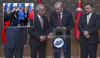 Cumhurbaşkanı Erdoğan’ın valiye söylediği söz salonu kahkahaya boğdu