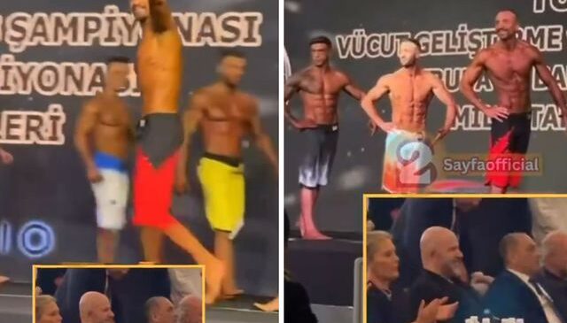 Demet Akalın’ın eşi Türkiye Vücut Geliştirme ve Fitness Şampiyonası milli takım seçmelerine katıldı