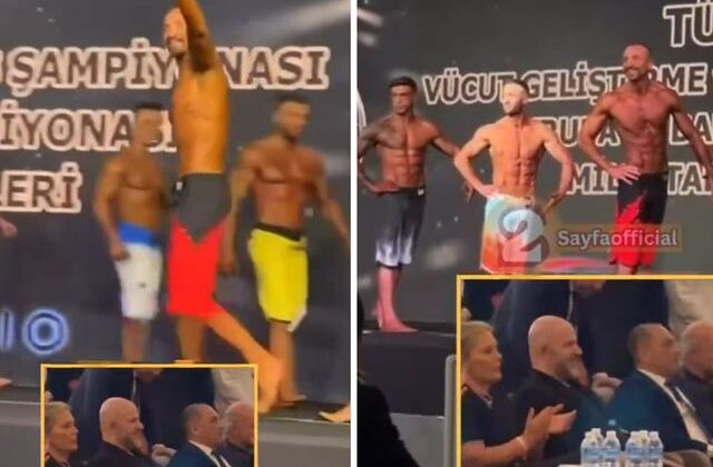 Demet Akalın’ın eşi Türkiye Vücut Geliştirme ve Fitness Şampiyonası milli takım seçmelerine katıldı