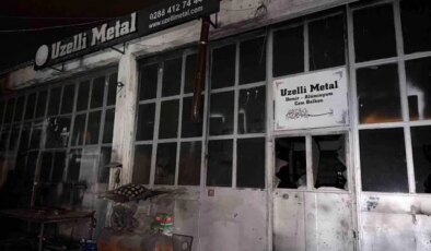 Demirci dükkanında patlama: 1 ölü, 2 yaralı