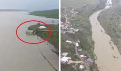 Diyarbakır’da Ambar Çayı taştı, tarım arazilerini su bastı