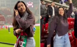 Diyarbakırlı hemşire İkra, Amedspor maçında kendinden geçti