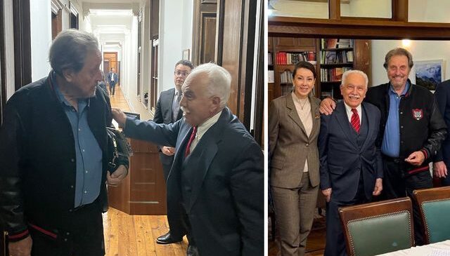 Doğu Perinçek, Elon Musk’ın babası ve danışmanı ile görüştü