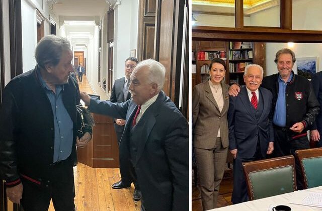 Doğu Perinçek, Elon Musk’ın babası ve danışmanı ile görüştü