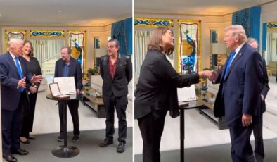 Dünya Orta Doğu’daki savaşa kilitlenmişken Trump sürpriz bir yerde ortaya çıktı