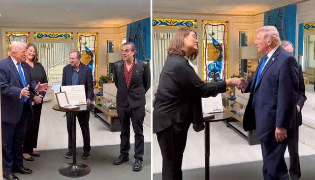 Dünya Orta Doğu’daki savaşa kilitlenmişken Trump sürpriz bir yerde ortaya çıktı