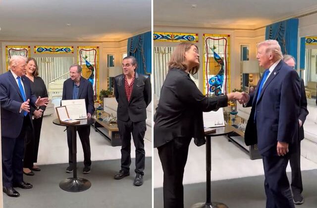 Dünya Orta Doğu’daki savaşa kilitlenmişken Trump sürpriz bir yerde ortaya çıktı