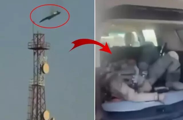 Düşen uçak ABD’ye ait çıktı, pilot son anda atlayarak kurtuldu