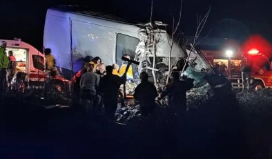 Edirne’de feci kaza: 2 ölü, 1 yaralı