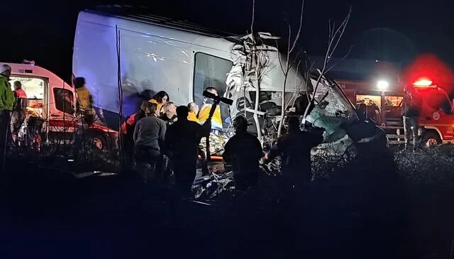 Edirne’de feci kaza: 2 ölü, 1 yaralı