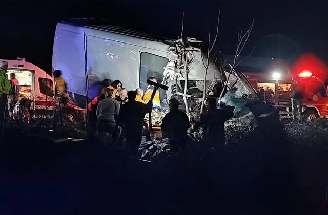 Edirne’de feci kaza: 2 ölü, 1 yaralı