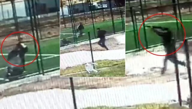 17 yaşındaki çocuk, akranını pompalı tüfekle vurdu; olay kamerada