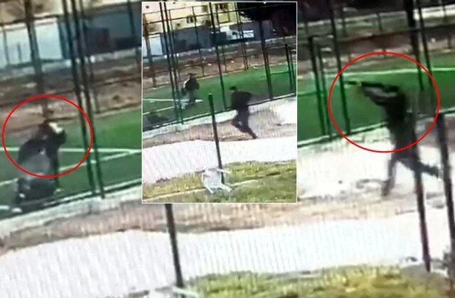 17 yaşındaki çocuk, akranını pompalı tüfekle vurdu; olay kamerada