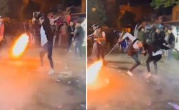 Eğlenceniz batsın! Görüntülere büyük tepki var