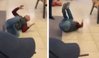 Ekranda gördüğüne dayanamayıp resmen delirdi