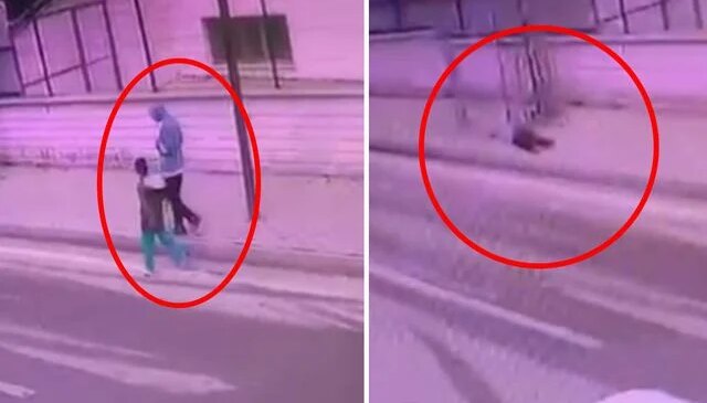 Elektrik direğinden kopan kabloya temas edince akıma kapıldı