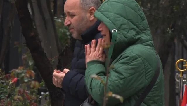 En acı bayram: Gözyaşlarına hakim olamadılar