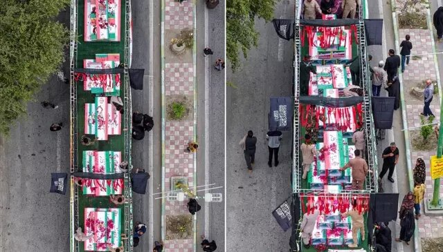 En büyüğü 12 yaşındaydı! 153 çocuğun cenazesinde acı sel olup aktı