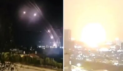 Erbil’de peş peşe patlamalar! Havalimanı vuruldu