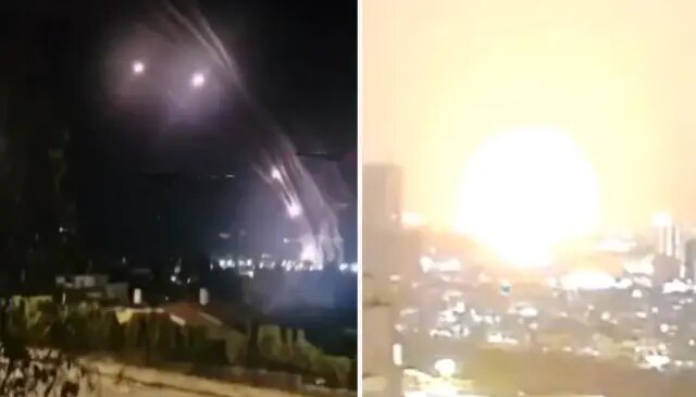 Erbil’de peş peşe patlamalar! Havalimanı vuruldu