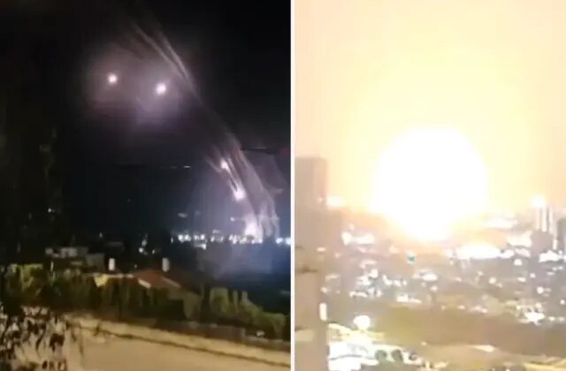 Erbil’de peş peşe patlamalar! Havalimanı vuruldu