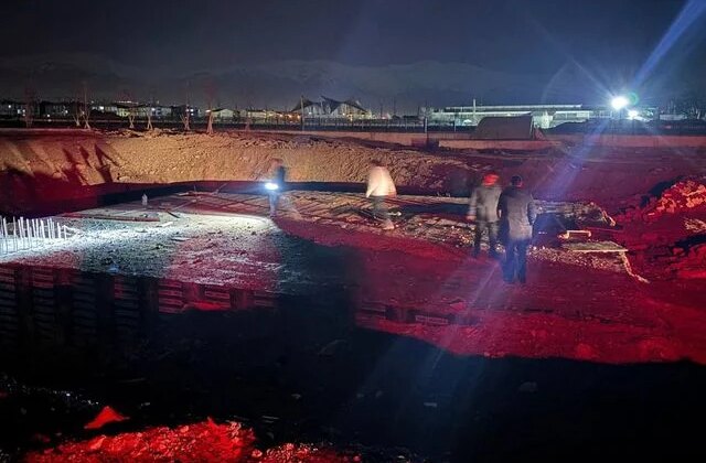 Erzincan’da bir kişi yanarak ağır yaralandı