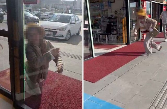 Fark ücretine itiraz eden kadın eczaneye saldırdı!