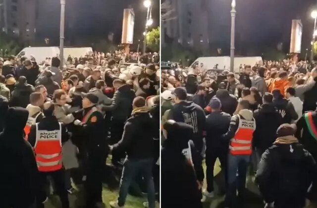 Fas’ta ABD ve İsrail karşıtı gösterilere müdahale edildi