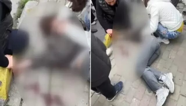 Okul önünde dehşet! Başından vurup kaçtı