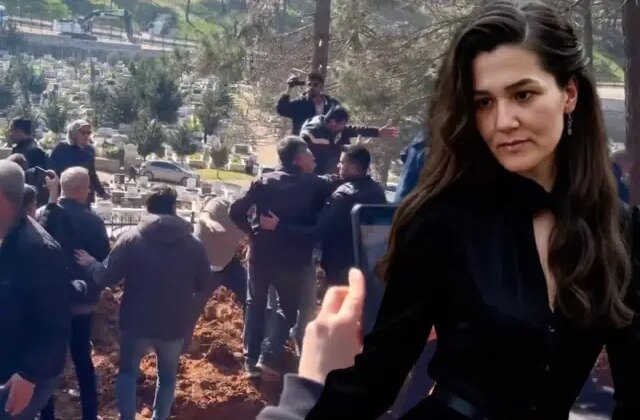 Fatma Nur öğretmen, son yolculuğuna uğurlandı, cenaze töreninde arbede çıktı