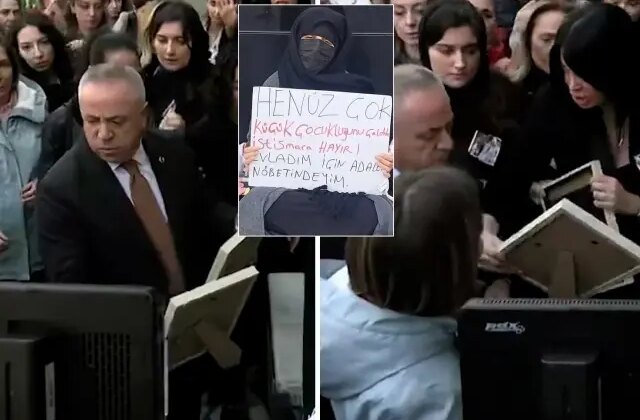 Fatmanur Çelik ile kızının cenazesinde olay: Tabuta dokunmalarına izin vermediler