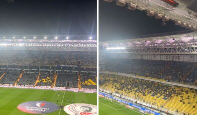 Fenerbahçe taraftarından sessiz protesto