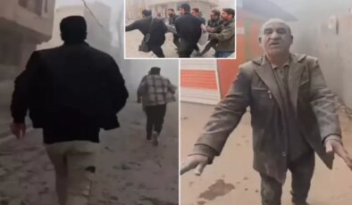 Korku filmi değil gerçek! Şehir bir anda cehenneme döndü