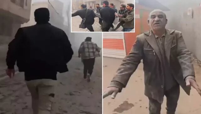 Korku filmi değil gerçek! Şehir bir anda cehenneme döndü