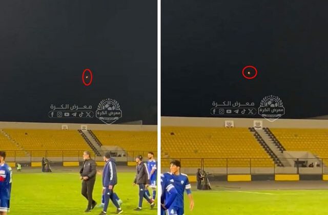 Film sahnesi gibi! Maça verilen mola bu kez iftar için değil atılan füzeler için