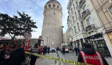Galata Kulesi’nden atlayan kadın hayatını kaybetti