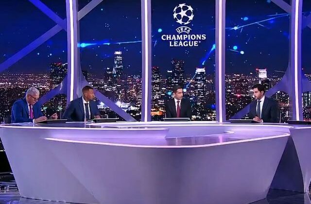 Galatasaray-Liverpool maçını yorumlarken telefonlarına gelen sesle şoke oldular