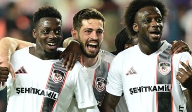 Gaziantep FK, Antalyaspor’a fena patladı