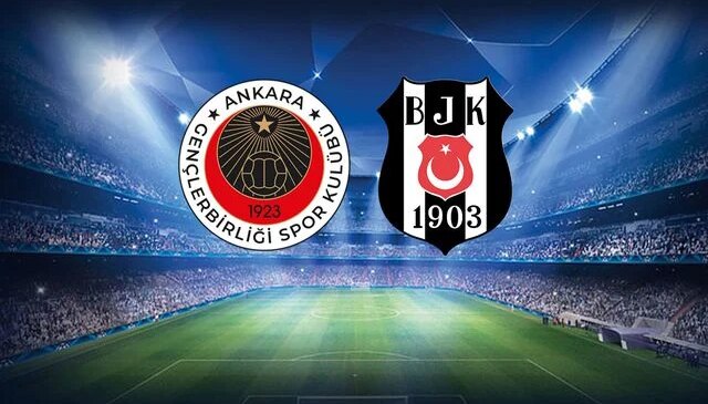 Gençlerbirliği-Beşiktaş maçının 11’leri belli oldu