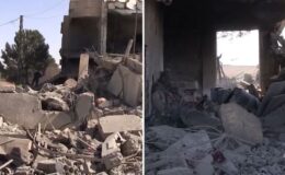 Geriye enkaz görüntüleri kaldı! İsrail Lübnan’ı harabeye çevirdi