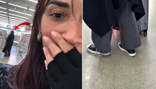 Girdiği markette kabusu yaşadı: Valizin altından kan damlıyor