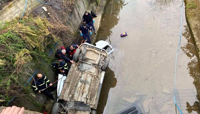 Giresun’da otomobil dere yatağına uçtu! 3 kişi öldü, 2 kişi ağır yaralandı