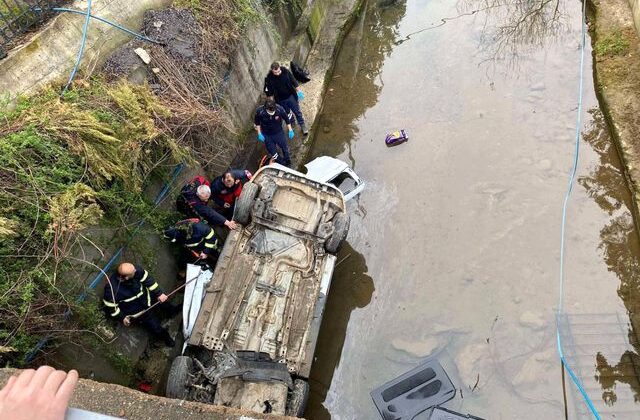 Giresun’da otomobil dere yatağına uçtu! 3 kişi öldü, 2 kişi ağır yaralandı