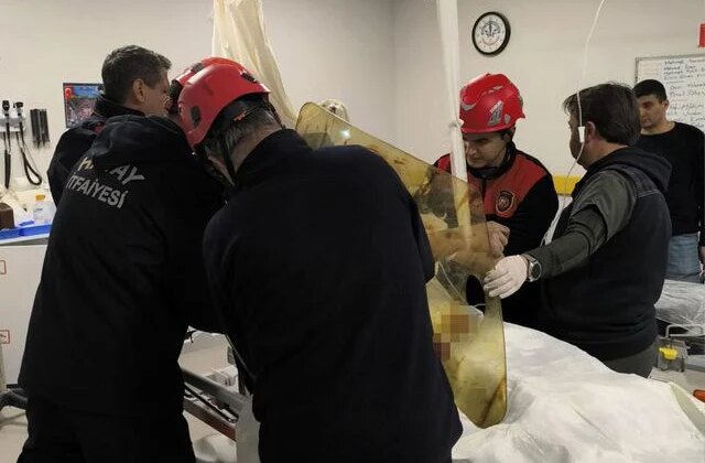 İtfaiye ekibi ameliyata girdi