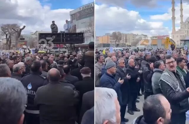 Görüntü Türkiye’den! Bir ilimizde Hamaney için sokaklara döküldüler